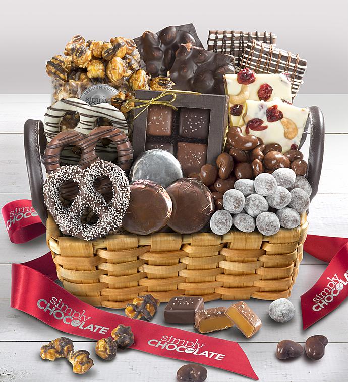 Simply Chocolate® Splendid Sweets Basket